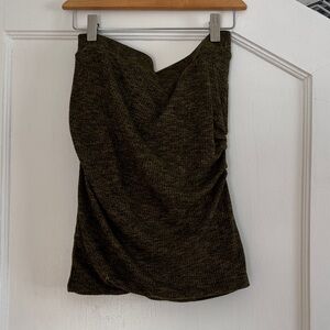 Zara Dark Olive Mini Skirt
